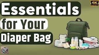 Essentials for Your Diaper Bag | baby care tips | mom tips | traveling with baby | health tips