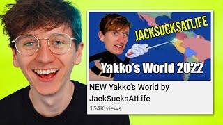 Reacting to JackSucksAtGeography Yakko's World