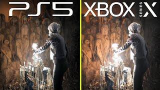 The Medium PS5 vs Xbox Series X 4K 30 FPS Graphics Comparison