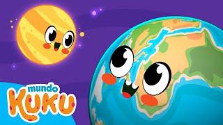 El Sistema Solar para Niños de Preescolar 🪐   Mundo Kuku