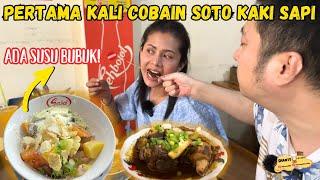 PERTAMA KALI COBAIN SOTO KAKI SAPI DENGAN SUAMI DAN ADIK IPAR CHINA, GIMANA REAKSINYA YAA? 