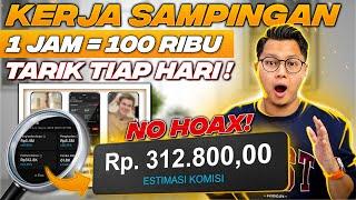 Kerja Sampingan 1 Jam Dapat 100 Ribu Bisa Ditarik Setiap Hari Dari HP! No HOAX!