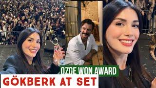 Özge yagiz Won Award !Gökberk demirci at Set