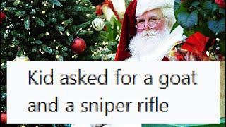 Mall Santas reveal kids' weird requests