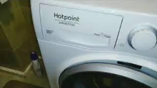 Как снять лоток для стирального порошка в стиральной машинке Hotpoint-Ariston RST 602 ST S