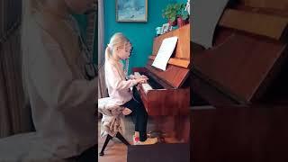 Ариетта И. Гайдн на пианино простая мелодия для фортепияно