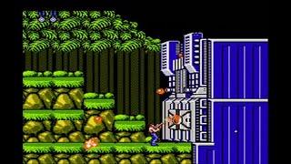 Contra Nes Nintendo Full Playthrough No Hit Run Fire Only 60 FPS