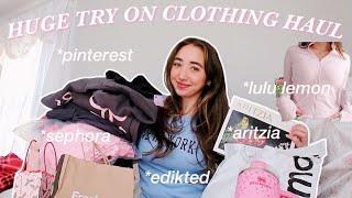 HUGE WINTER TRY ON HAUL *the cutest shabby chic clothes!