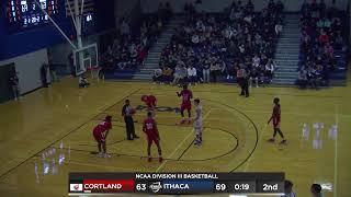 Ithaca Men's Basketball vs. Cortland