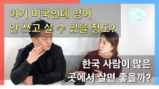 미국에서 한국 사람이 많은 곳에 살면 좋은 점이 뭘까? [미국이민생활]