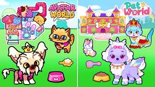 Avatar World Animal Shelter vs Pet World Animal Shelter | Toca Life World