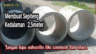 Membuat Sepiteng 2,5meter