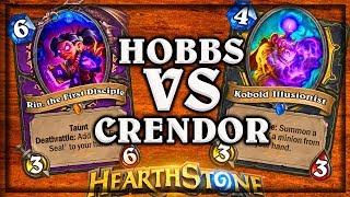 WOWCRENDOR VS WOWHOBBS ~ Kobolds & Catacombs ~ Hearthstone