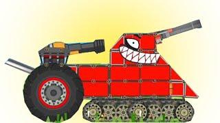 game xe tăng hoạt hình super tank rumble | lắp ghép xe tăng Gilon cổ đại ( Гилон)