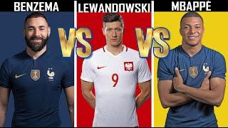 Comparison: Karim Benzema Vs Robert Lewandowski Vs Kylian Mbappé: ultimate football legend?