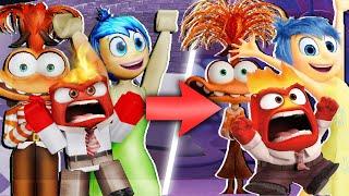 MM2 as INSIDE OUT + MATCHING with other YOUTUBERS!!!