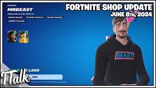 MRBEAST IS BACK! Fortnite Item Shop [June 8th, 2024] (Fortnite Chapter 5)