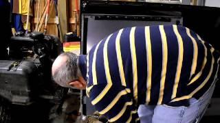 Fresnel Lens removal from 52" RCA Projection TV