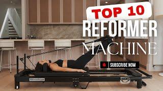 Onyx Reformer Pilates Machine | Luxury Home Workout for Strength & Flexibility