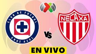 CRUZ AZUL VS NECAXA EN VIVO - LIGA MX APERTURA 2024 - JORNADA 11 -  DONDE VER EN VIVO