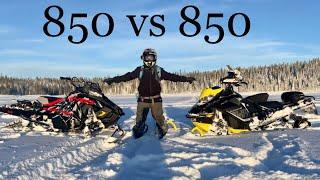 Polaris Khaos 850 vs Skidoo Summit 850