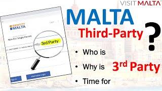 Malta Third Party Processing Time, Processing by Third Party Identity Malta Working Permit for TCN