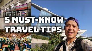 5 Singapore Travel Tips you need to know | Food and Travel