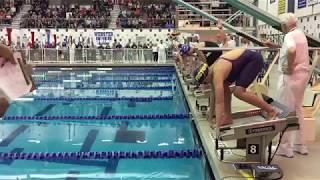 100 yard butterfly - winner: Megan Deuel, Pittsford