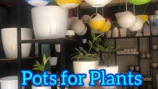 Pots for Plants | ചെടിച്ചട്ടികൾ | Bose Indoor Garden|Jobin Magic World| Part-2