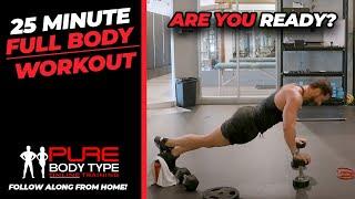 25-Minute Full Body - Metabolic Workout w/Coach Dimitri Giankoulas