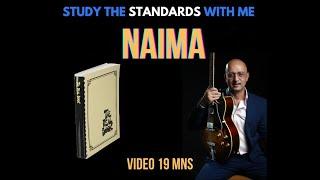 "Naima" - Lesson with analysis, chord melody, scales |Alessio Menconi