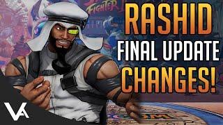 SFV - RASHID CHANGES EXPLAINED! Final Patch Notes (Definitive Update)