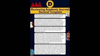 4 Steps to Review Scientific Journal