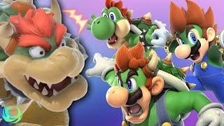 What if Bowser Fused with Every Super Smash Bros Ultimate Character?