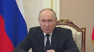 Russian President Vladimir Putin says he will not attack NATO, but will shoot down F-16 jets