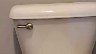 Brushed Knickle Toilet Tank Replacement Handle