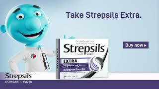 Strepsils Extra: Triple Action against painful sore throat