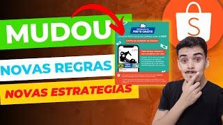 NOVIDADE: Programa De Frete Gratis SHOPEE  NOVA ESTRATEGIAS