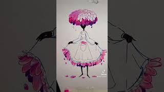 #shorts #video #reels #live #tiktok #ink #marker #drawing #artist #watercolor #painting #art #anime