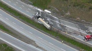 Here & Now, Wed. June 5, 2024 | Overturned truck blocks Corner Brook road