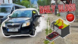 DAILY VLOG Pornesc Skoda dupa mult timp *iese fum*