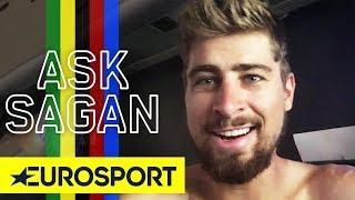 Peter Sagan On His Stage 17 Crash | Ask Sagan | Tour de France 2018