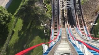 American Eagle POV Red Side | Six Flags Great America