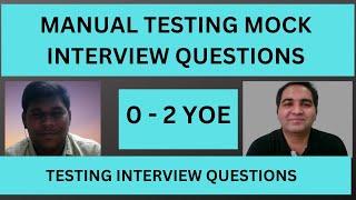 Manual Testing Interview Questions | Testing Interview | RD Automation Learning