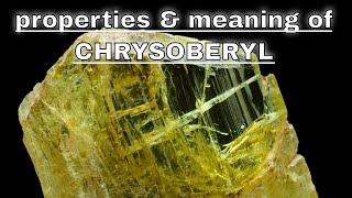 Chrysoberyl Meaning Benefits and Spiritual Properties