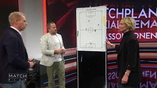 MATCHPLAN | Taktiktafel mit Manuel Baum und Martina Voss-Tecklenburg | BMG-BVB | 13. ST 24/25