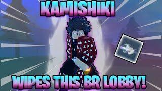 [GPO] WIPING THIS BATTLE ROYALE LOBBY WITH THE 3RD BEST V2 FIGHTING STYLE..! | (KAMISHIKI)