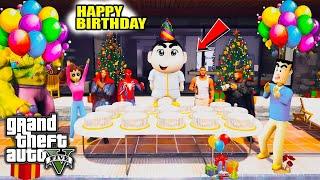 GTA 5: Shinchan Birthday Celebration|Franklin Celebrating Shinchan Birthday in Gta V...!