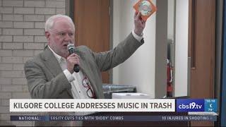 Kilgore College board addresses historic music archives being thrown in trash