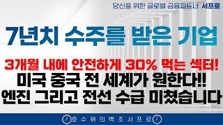 딱 3개월 최소 30% 안전하게 먹을 2가지 섹터를 공개 합니다